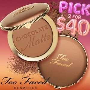 Too Faced Matte Chocolate Bronzer in Chocolate Soleil